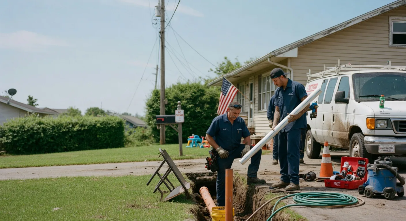 Sewer Line Inspection in Jenks, OK